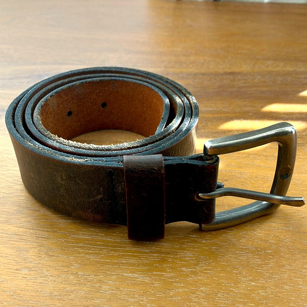 Men's Full Grain Bovine Leather Belt
